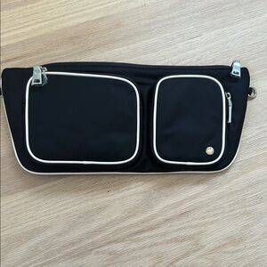 Trelle Black Belt/Crossbody Bag